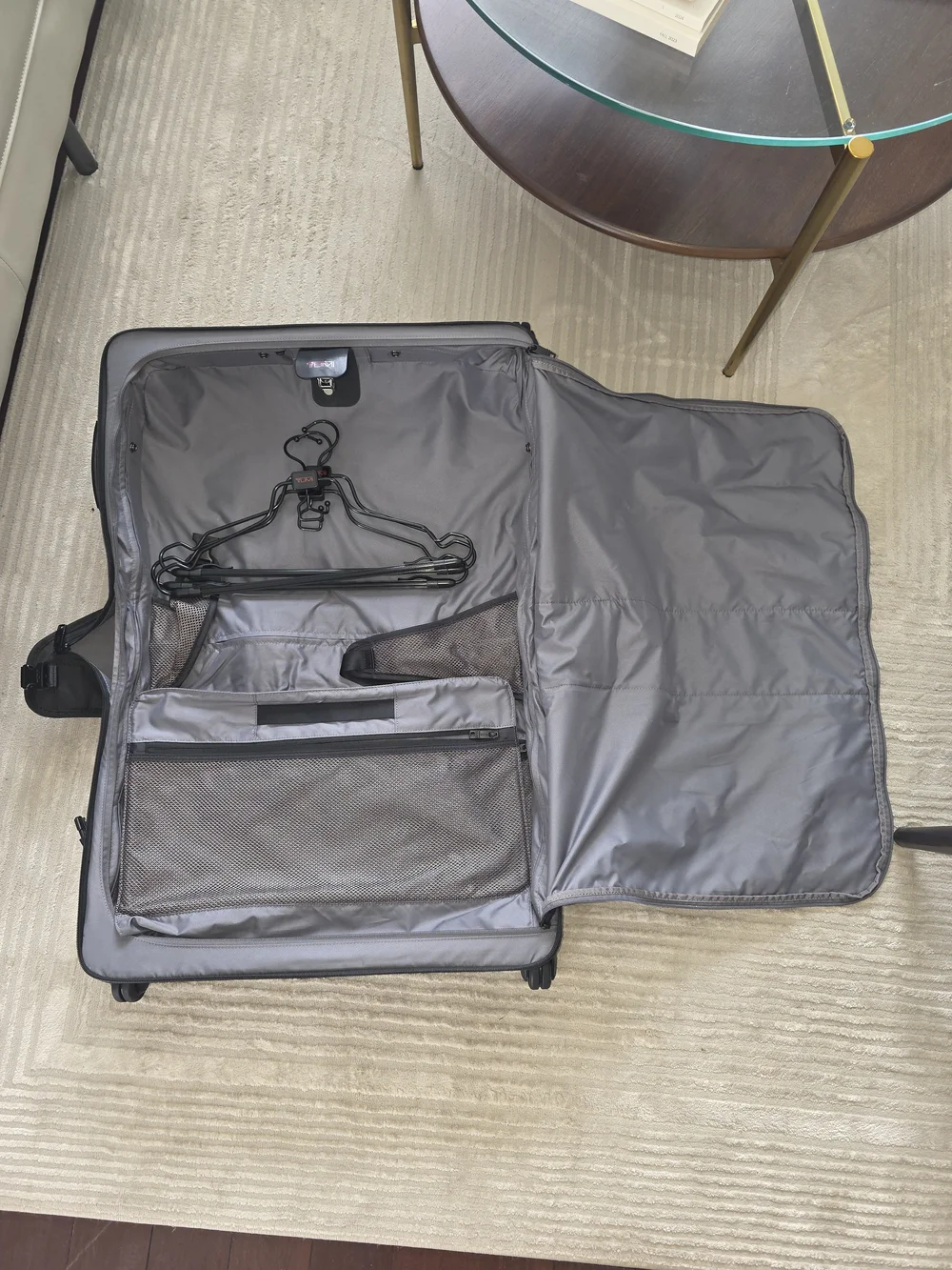 Tumi Alpha Black Garment Carry-On